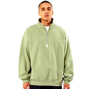 Playboy x Pacsun Quarter Zip Sweatshirt Hoodie